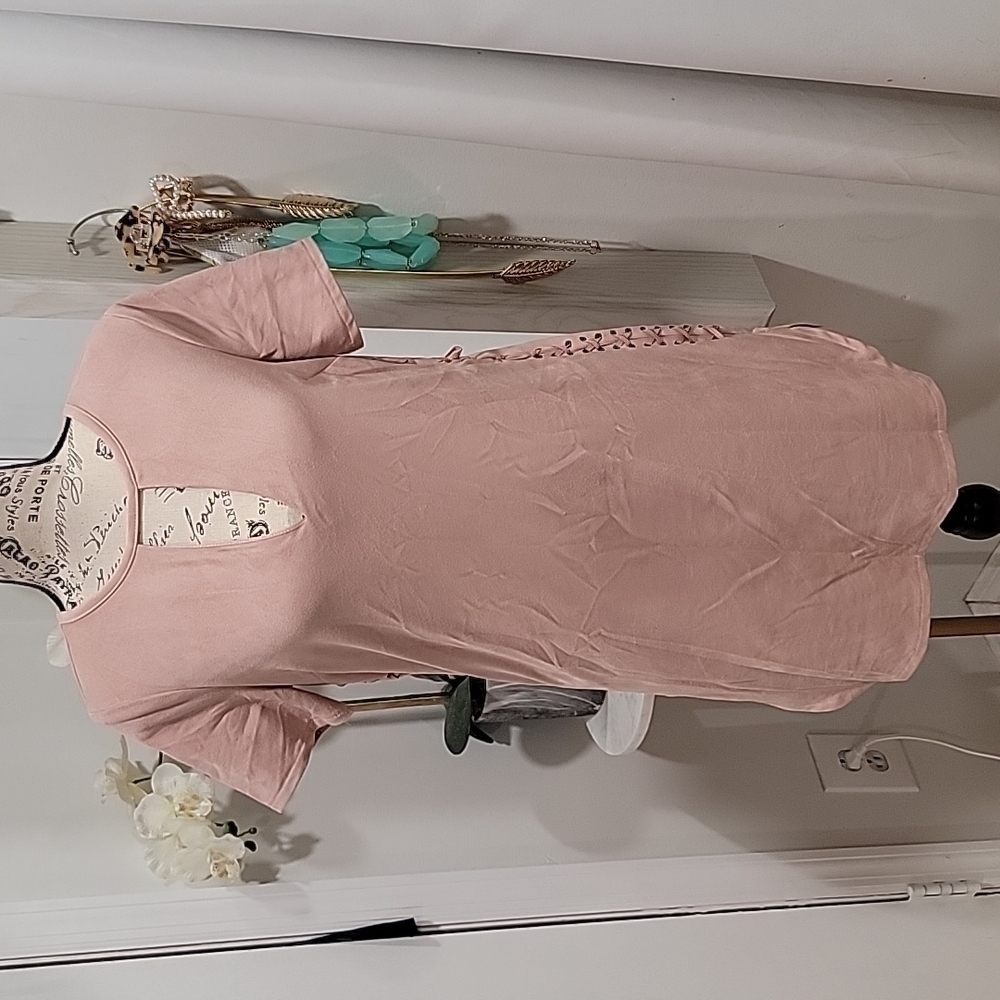✨️ Abbeline Blush Mini Dress